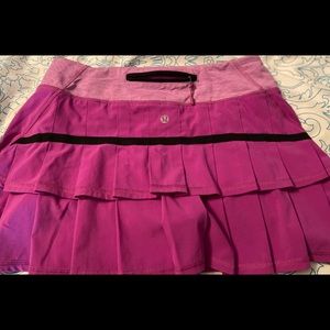 Lululemon pacesetter Size 4 running Skirt Used